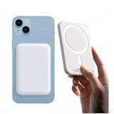 Carregador Magnético Portátil Indução Para Smartphones Ios