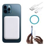 Bateria Externa Magnética Indução Para Celulares Ios Ip11+