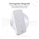 Bateria Portátil Magnética Para Smartphone Ip11 Ou Superior