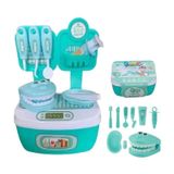 Brinquedo Infantil Mini Maleta Faz De Conta Dentista
