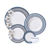 Aparelho De Jantar Tramontina Nix Em Porcelana Decorada 30 Peças Jogo De Pratos Especial Tramontina