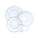 Aparelho De Jantar Tramontina Lineare Em Porcelana Decorada 20 Peças Jogo De Pratos Tramontina
