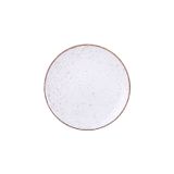 Prato Sobremesa Tramontina Rustico Marrom Maxforce Em Porcelana 19 Cm Tramontina