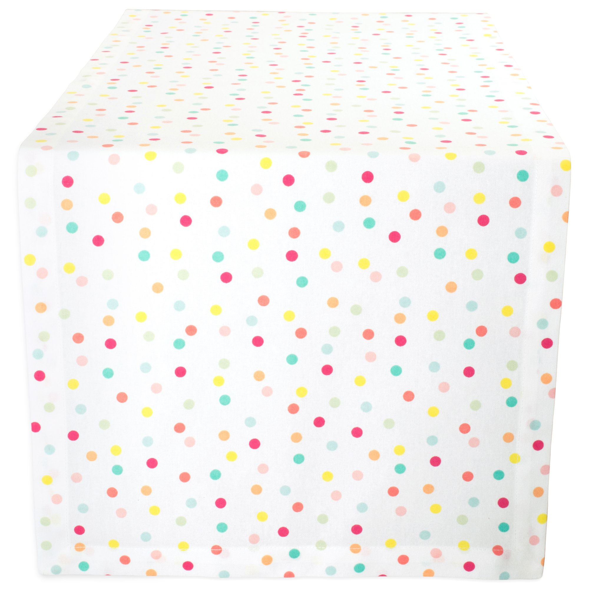 Estampa De Festa Table Runner Dii Polka Dot 14x72 Polegadas