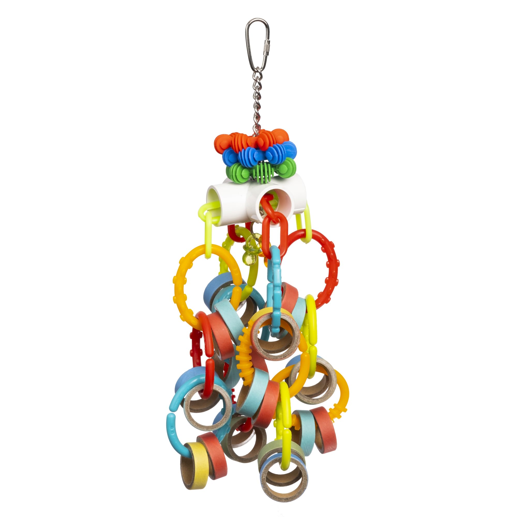 Bird Toy Prevue Pet Products Loops 'n Rings Playfuls 60252