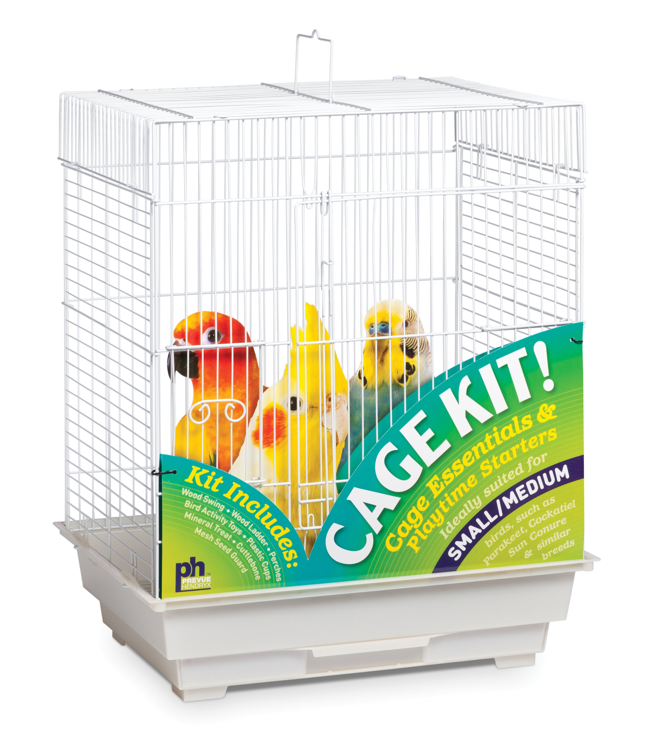 Kit De Teto Quadrado Bird Cage Prevue Hendryx 91320, Branco