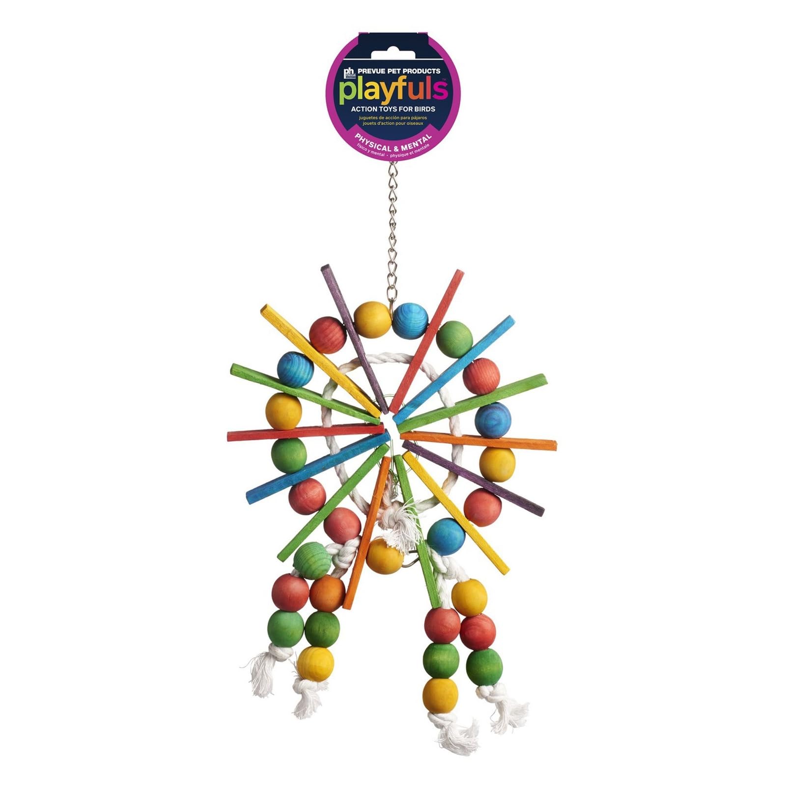 Brinquedo Para Pássaros Prevue Hendryx Bodacious Bites Ferris Wheel 60957