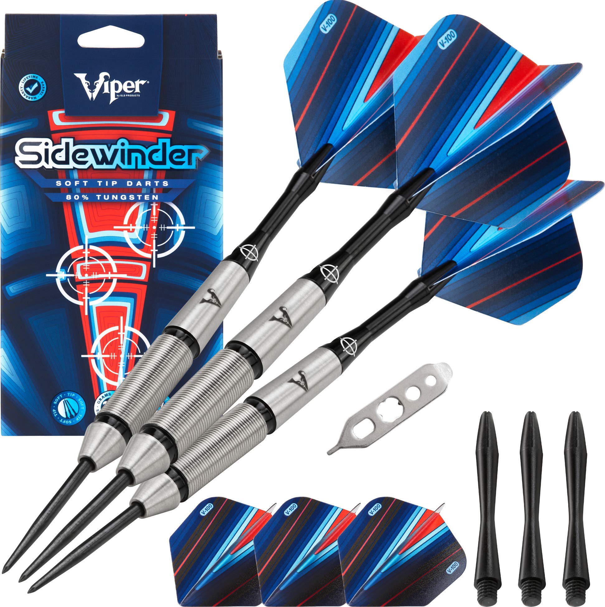 Darts Viper Sidewinder 80% Tungsten Steel Tip 23g Para Adulto