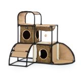 Produtos Para Animais De Estimação Cat House Prevue Catville Townhome Leopard