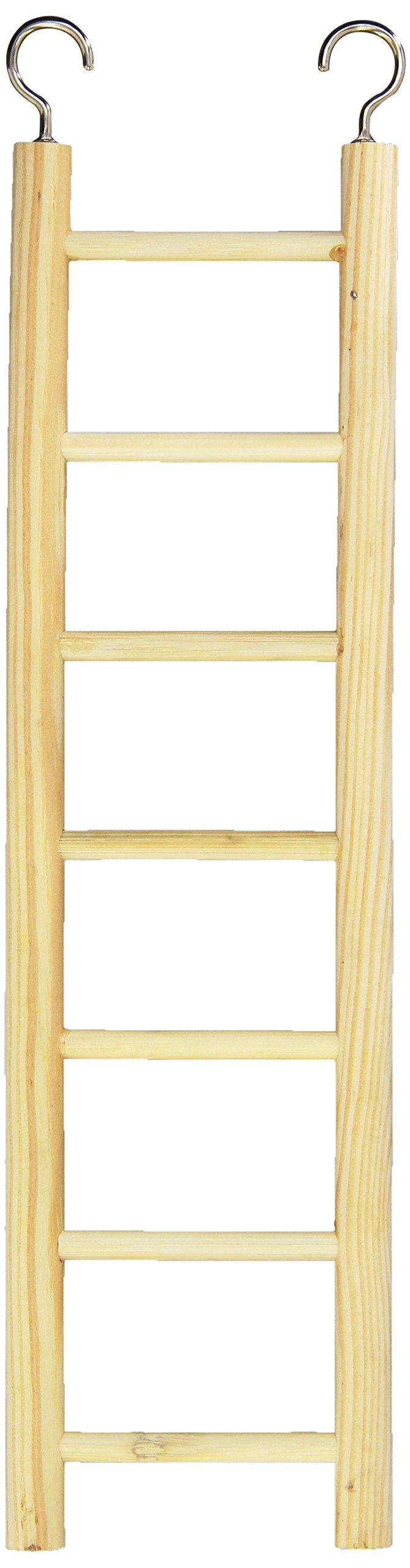 Escada De Madeira Para Pássaros Ph Prevue Hendryx 7-step 30cm