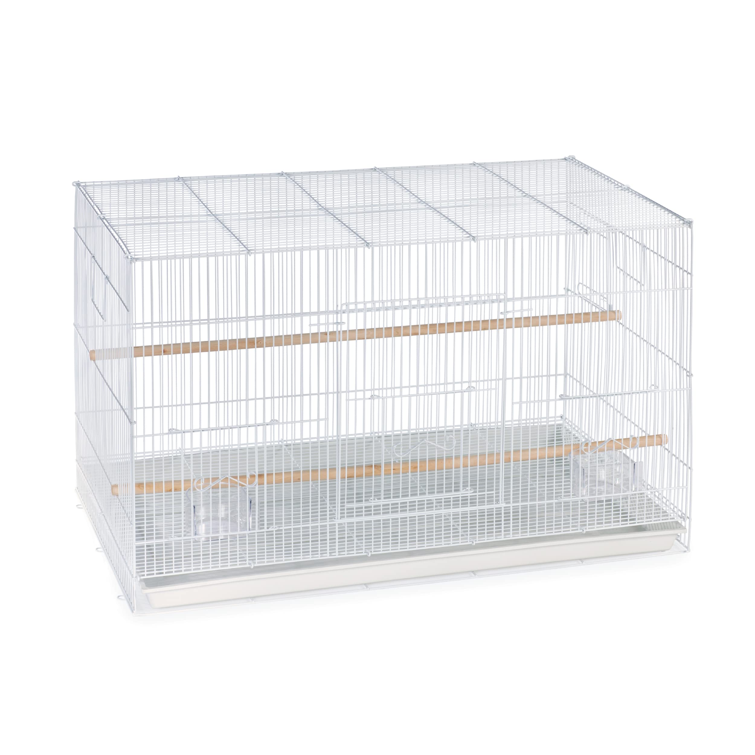 Flight Cage Prevue Pet Products, Aço Metálico Para Pássaros, Branco