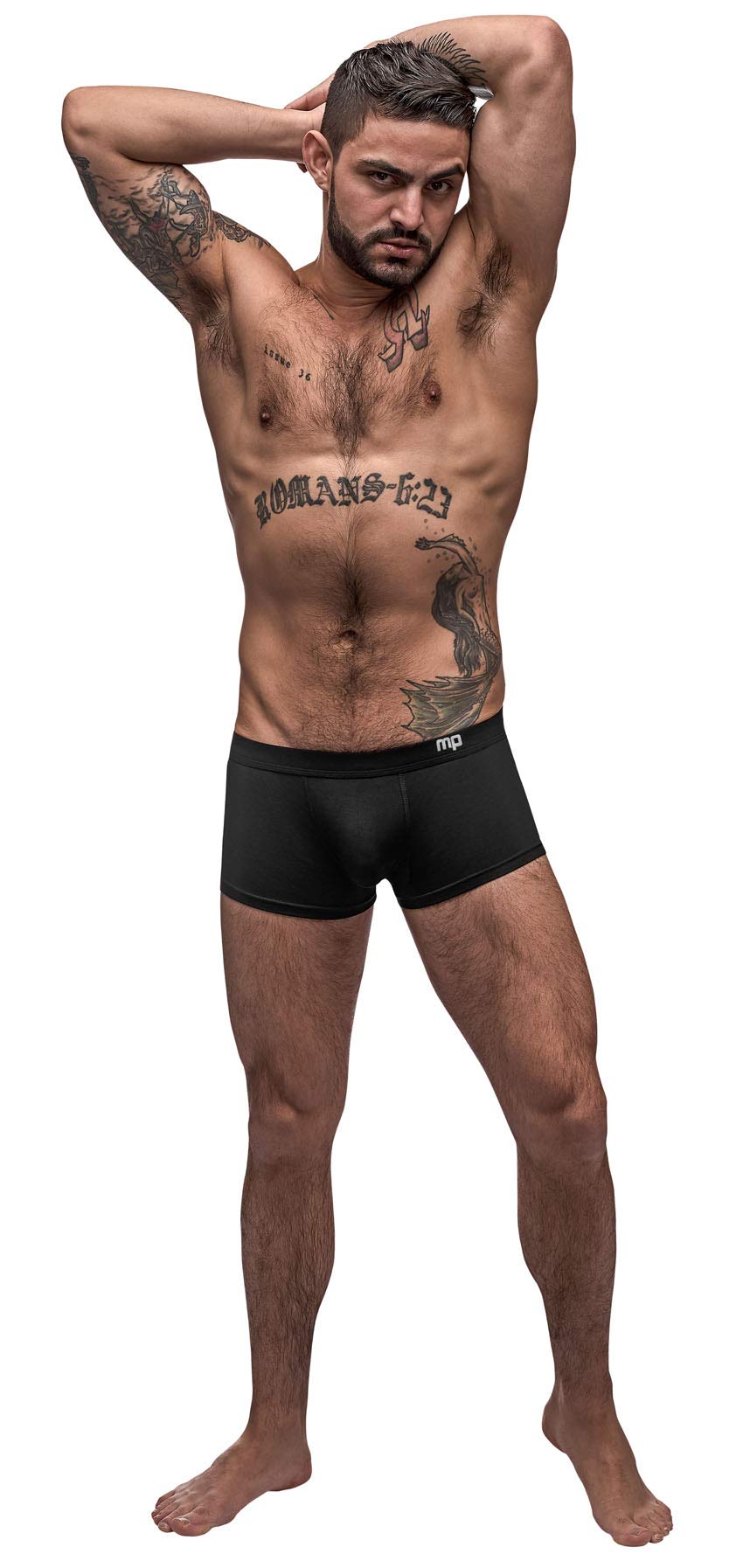 Short Boxer Masculino Power Pure Comfort Wonder Black
