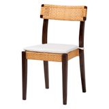 Cadeira De Jantar Bali &amp; Pari Zaila Bohemian Light Honey Rattan