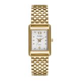 Relogio Mondaine Feminino Ref: 32921lpmvde1 Retangular Dourado