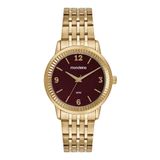 Relogio Mondaine Feminino Ref: 32919lpmvde2 Casual Dourado