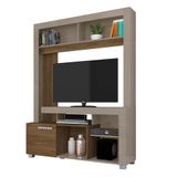 Estante Para Tv 50 Polegadas 1 Porta 136 Cm Flavia Madetec Fendi Naturale
