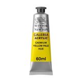 Tinta Acrilica Galeria W&amp;n 114 Cadmium Yellow Pale Hue 60ml