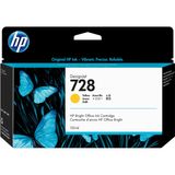 Cartucho De Tinta Hp 728 Amarelo 130ml Genuíno Para Designjet T830