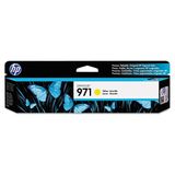 Cartucho De Tinta Hp 971 Amarelo Para Hp Officejet Pro X451, X476