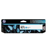 Cartucho De Tinta Hp 971 Cyan Para Hp Officejet Pro X451, X476