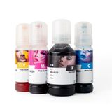 4 Refis Para Epson T504 L3110 L5190 340ml