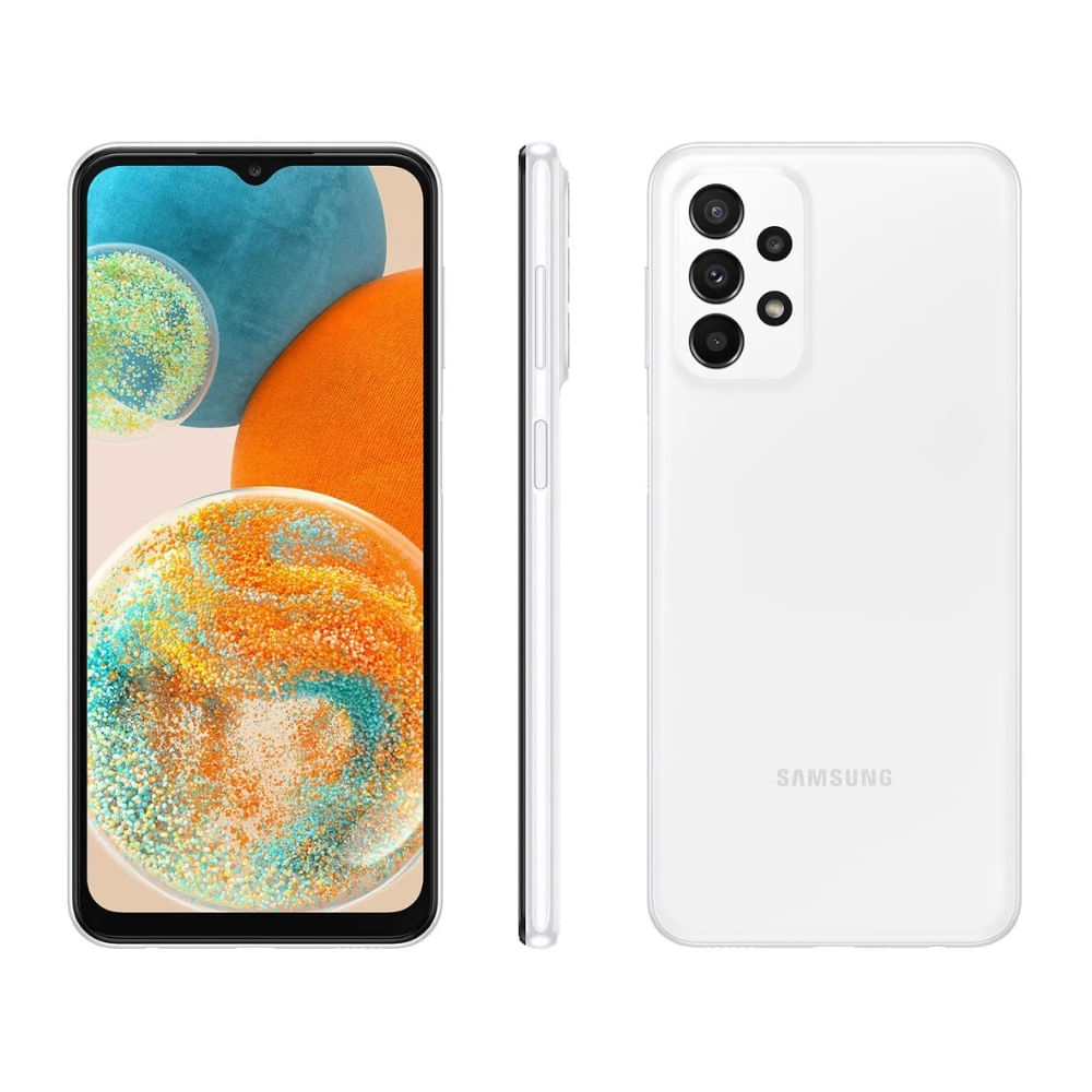 Usado: Samsung A23 128 Gb Branco - Excelente
