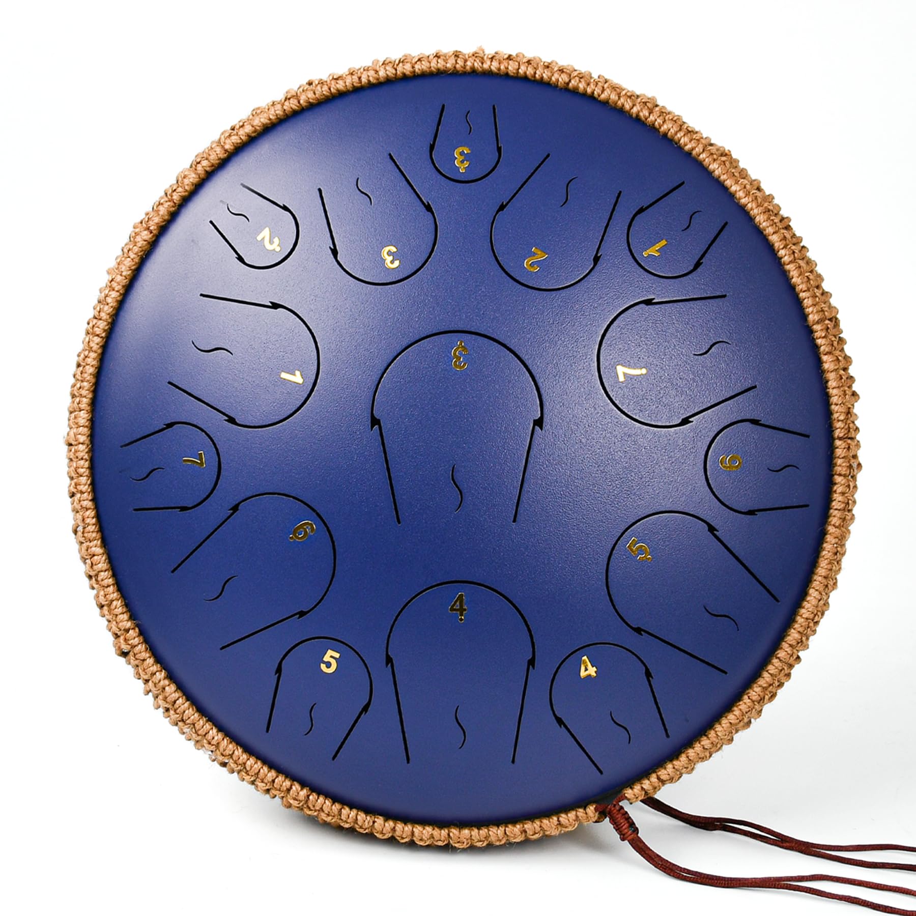 Steel Tongue Drum Lidguni 15 Note 35 Cm Com Livro De Música E Bolsa