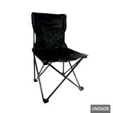 Cadeira Dobrável De Metal Impermeável 73x39cms - Tudo Em Caixa