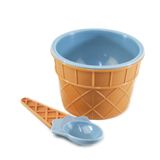 Tigela De Sobremesa Casquinha De Sorvete Color - Tudo Em Caixa