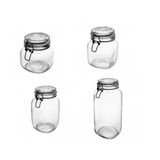 Jg Potes Herméticos De Vidro Vintage 850ml/1l /1,6l / 2,3l