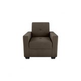 Poltrona Decorativa Lavinia Veludo Masserati Marrom Matrix Veludo Masserati Marrom