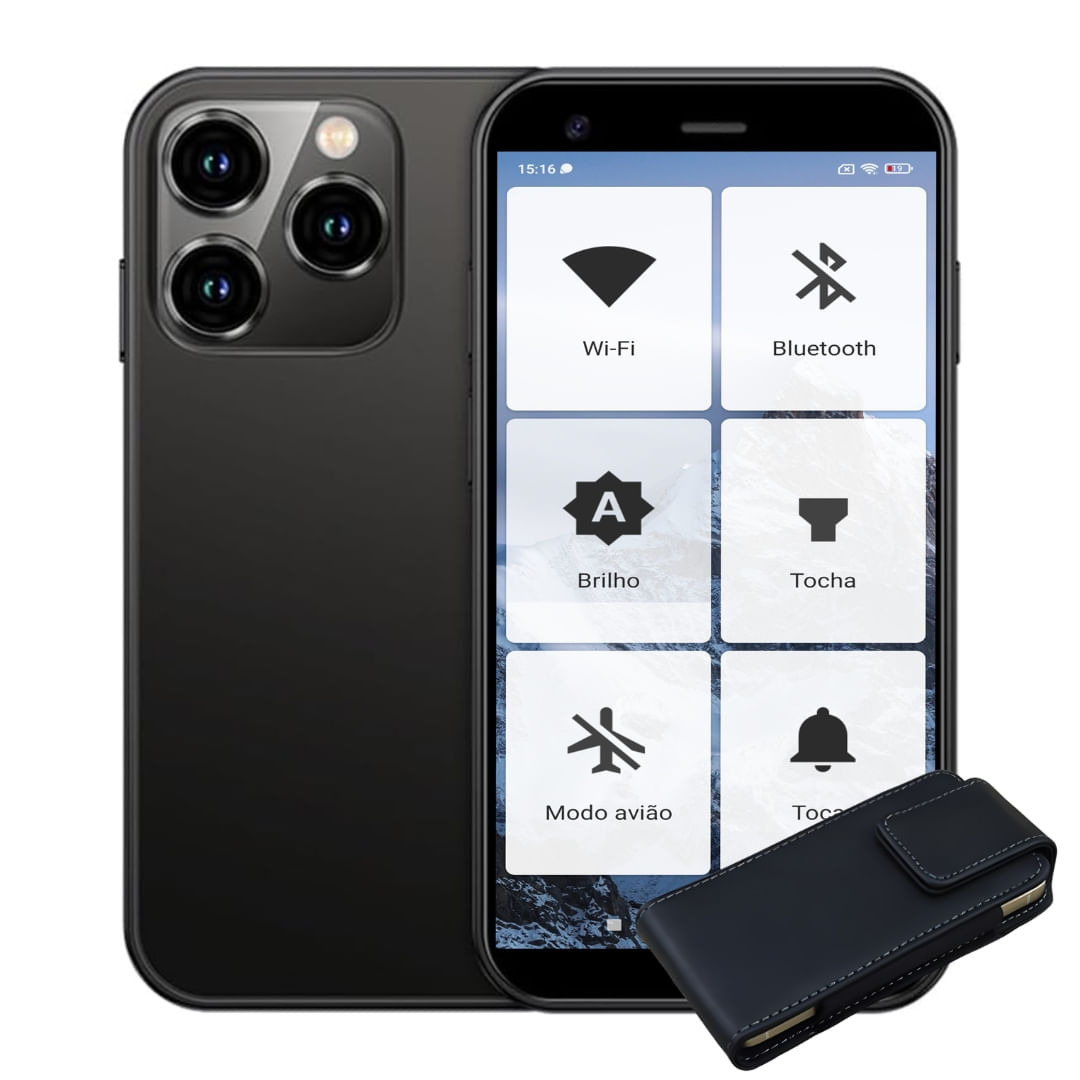 Mini Smartphone Para Idosos 16gb/2gb Ram - Facil Utilização ...