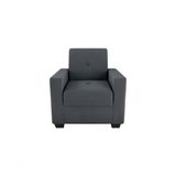 Poltrona Decorativa Lavinia Veludo Masserati Cinza Matrix Veludo Masserati Cinza