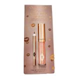 Lip Duo Charlotte Tilbury Glossy Nude Pink Lip Cheat &amp; Lip Bath