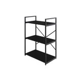 Estante C/03 Prateleiras 84x60x33cm Yon Preto Tx/est.preta Preto Tx/est.preta