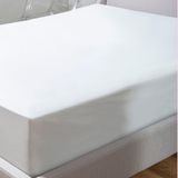 Protetor De Colchão Casal Impermeável Prático 138x188x30cm Branco