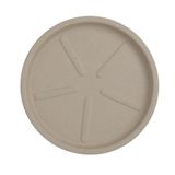 Prato De Vaso Redondo 36 X 3 Cm Cor 11 - Granito Areia