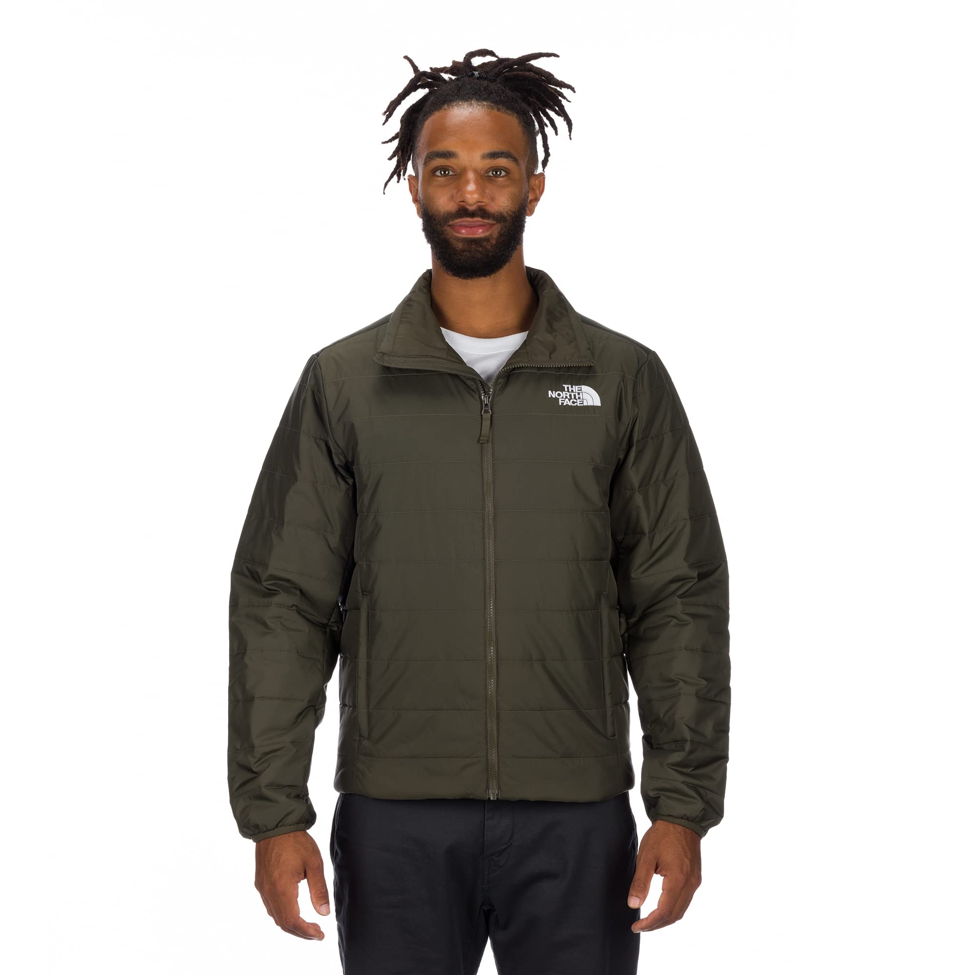Jaqueta De Lã The North Face Flare Para Homens New Taupe Green S