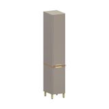 Paneleiro 2 Portas 40cm Lumina Luciane Móveis Cinammon/freijó