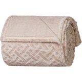 Manta Casal Brushed New Microfibra Flannel 100% Poliéster 180x230 Linho