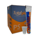 Copo De 200ml Branco Ps Totalplast Com 2.500 Unidades