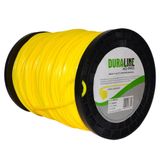 Fio De Nylon 3,0mm Quadrado Com 255 Metros Duraline 2,2kg Amarelo