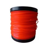 Fio De Nylon Quadrado 2,7mm Com 245 Metros Fox