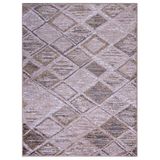 Tapete Para Sala Classic Fiji 5 Creme Caramelo 1,00x1,50m