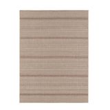 Passadeira Eco-nature Riscas 87 Bege Marrom 0,57x1,80m