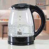 Chaleira Elétrica Glass Jarra Vidro Temperado Com 1,8 Litros Af-525 110v