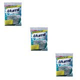 Kit 3 Pacotes De Esponja De Aço Alumil Inox Start 1 Unidade