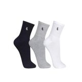 Kit 3 Pares Meias Lupo Cano Médio Tamanho M Unissex