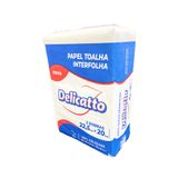 Papel Interfolha 100% Celulose 22,5x20cm 2 Dobras Folha Simples Delicatto