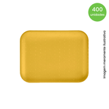 Bandeja De Isopor 03 Rasa Amarela Drystar Darnel 4sle Com 400 Unidades